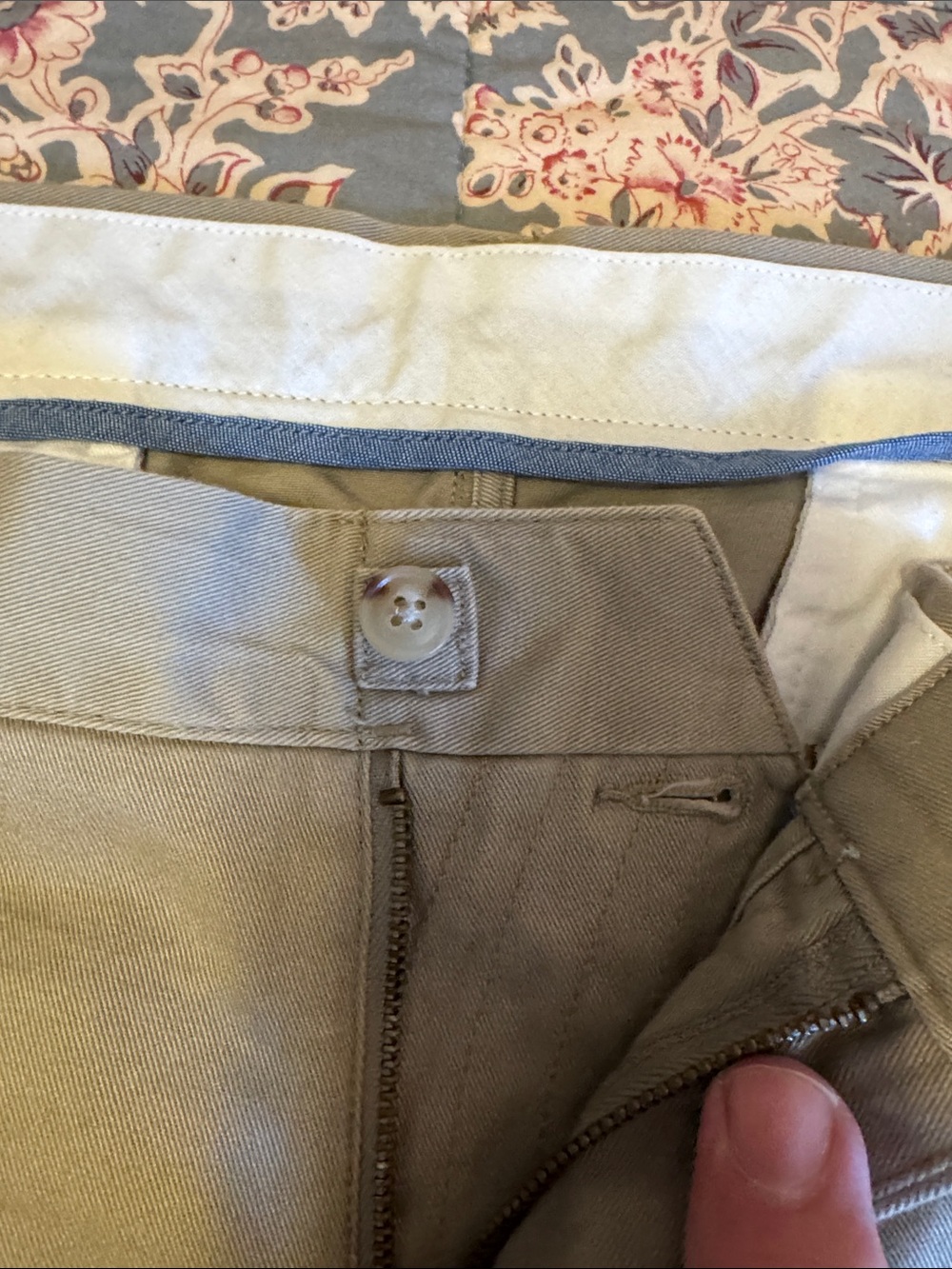 Polo by Ralph Lauren Khaki Men’s Cotton Chinos/38 x 30/EXCELLENT CONDITION! - Picture 6 of 9